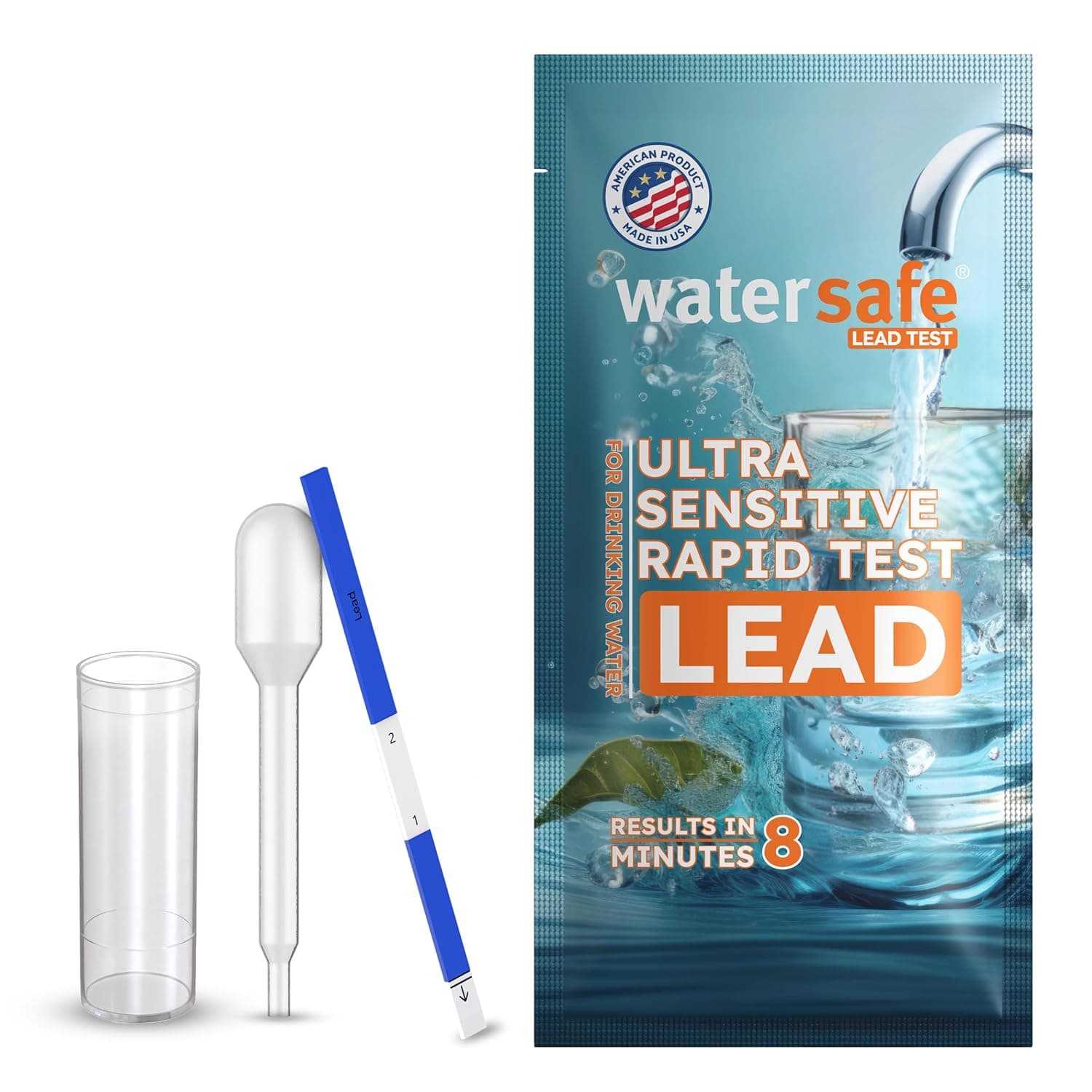 Watersafe 饮用水铅检测试剂（8分钟出结果）