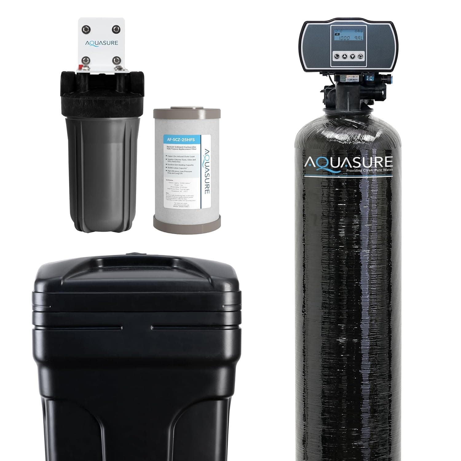 Aquasure Harmony 50000粒径软水机(含前置滤芯)