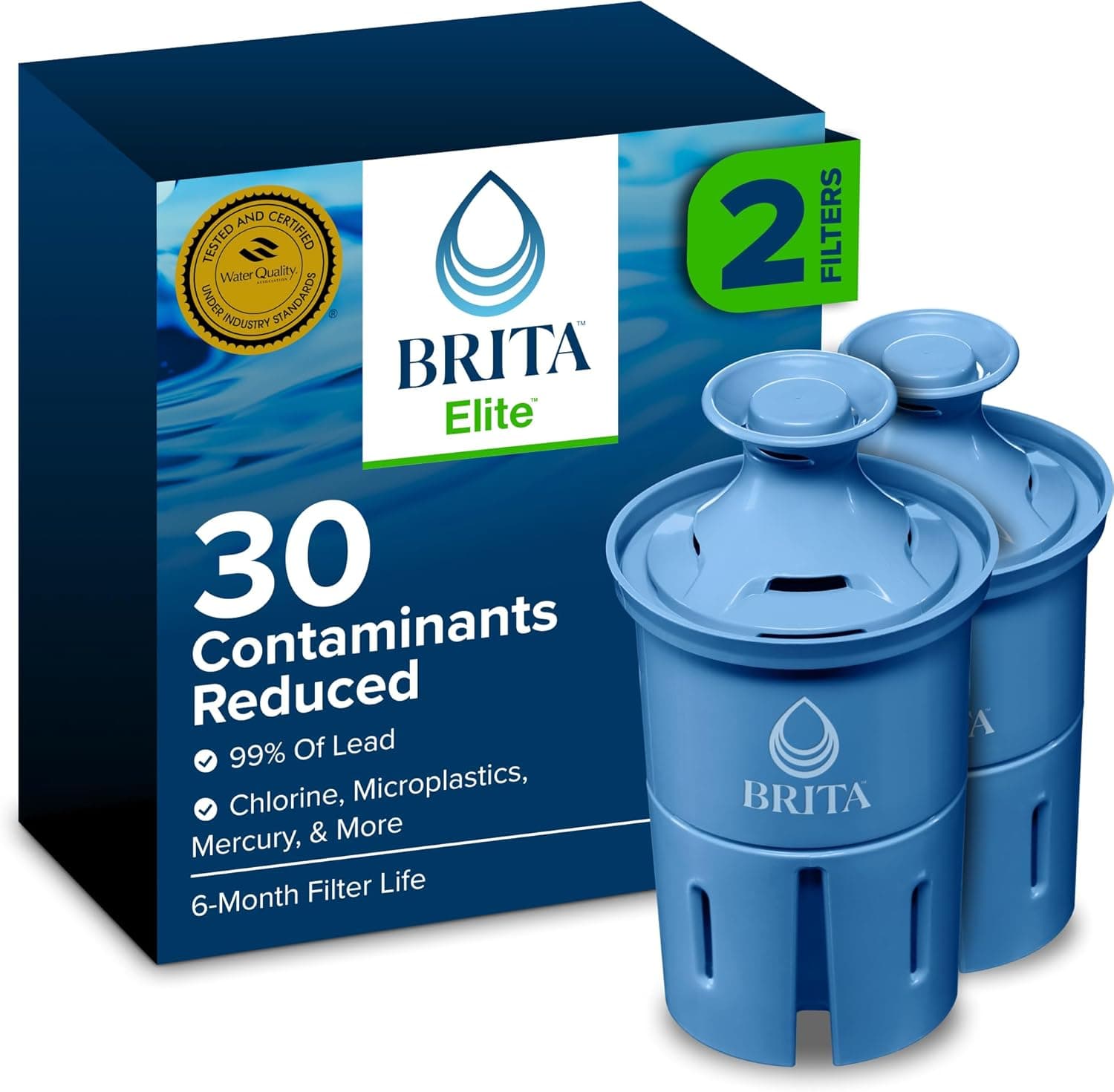 Brita Elite 替换滤芯(2个装)