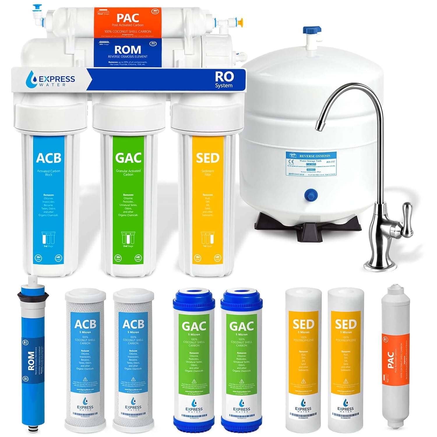 Express Water RO5DX 5级RO净水器
